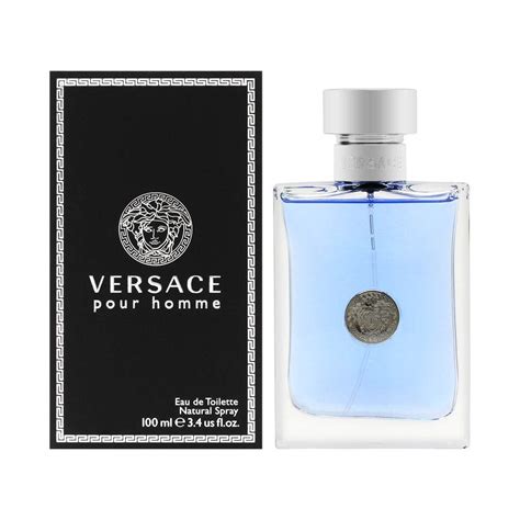 versace pour homme d&p|Versace Pour Homme Eau De Toilette Natural Spray, 3.4 Fl Oz.